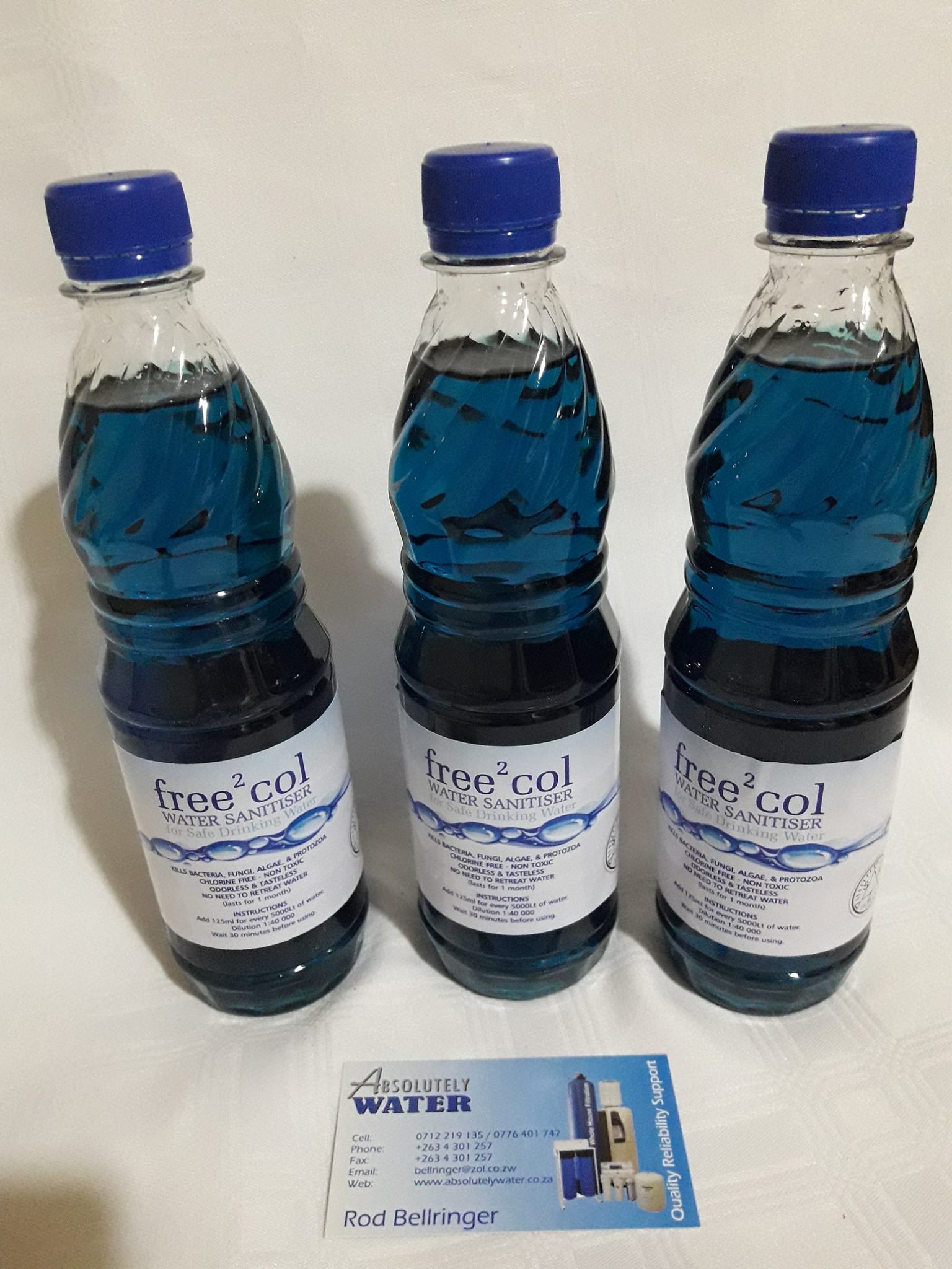 Blue steel water membrane bioreactor