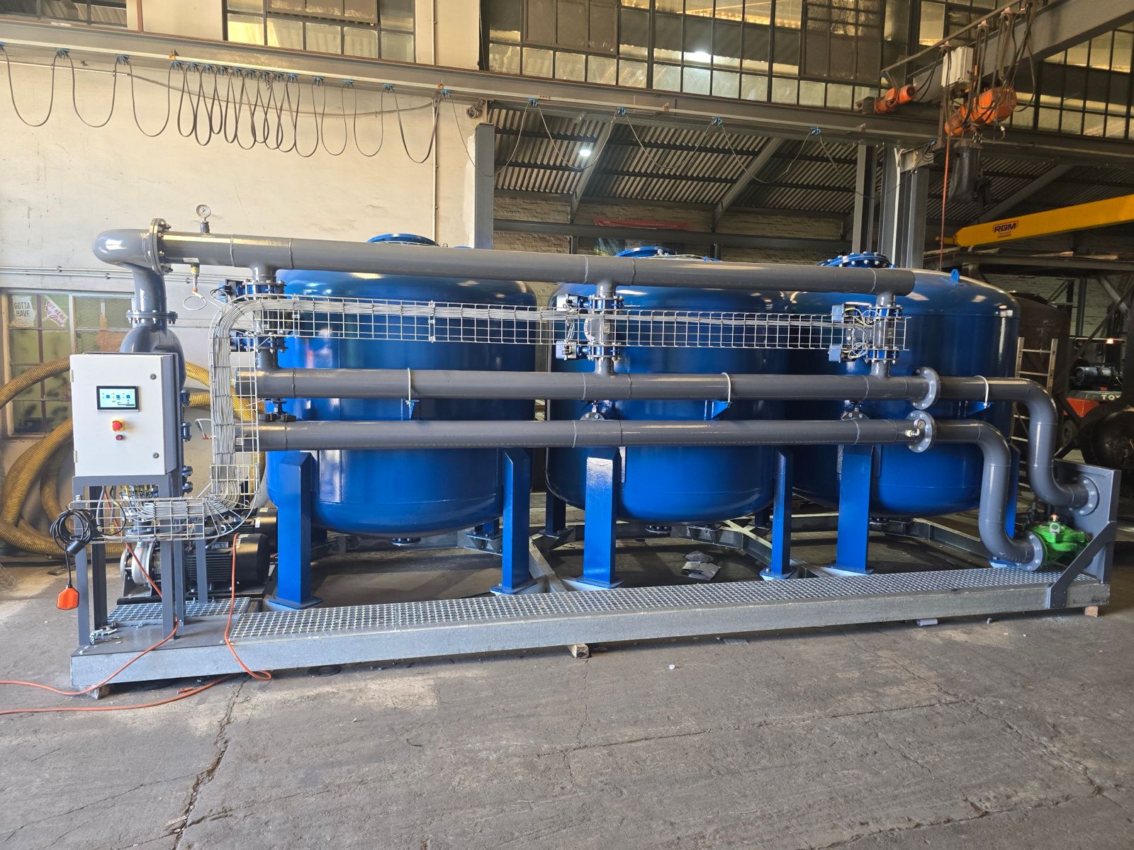 Mining operation water treatment in Zimbabwe